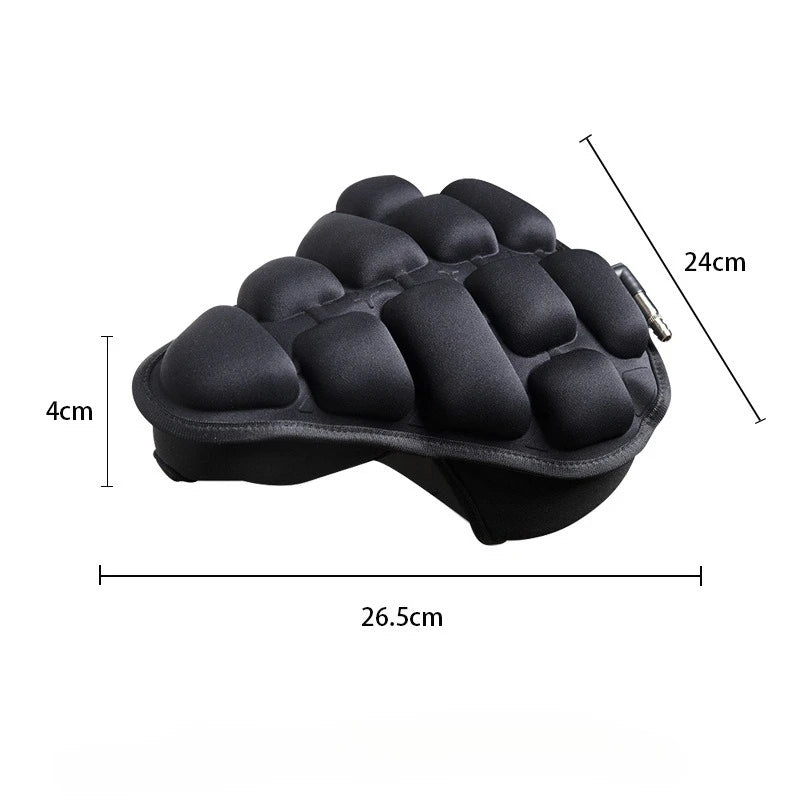 Mountain Road Bike Foldable Inflatable Portable Soft Comfortable Lightweight 3D Airbag Bicycle Seat Cover Bicycle Accessories