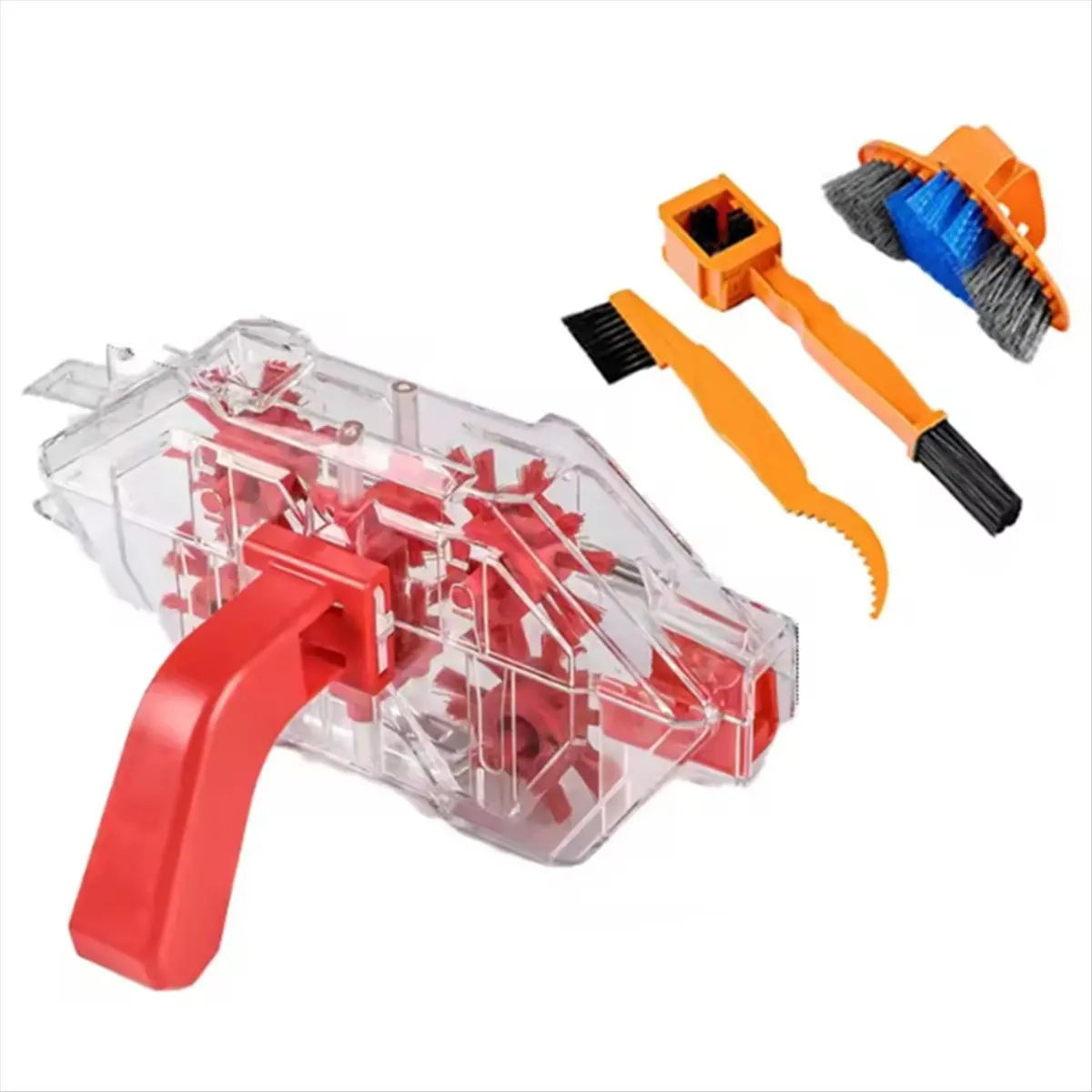 Chain Cleaner Bicycle Tools Cleaning Bicycle 3D Chain Brush Wash Tool Set Mountain Bike Road Fixie Bike Accessories