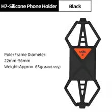 ULAC Motorcycle Bicycle Phone Stand 360° Rotatable Holder Suitable for IPhone Xiaomi All Bike Phone Stands Cycling Accessories