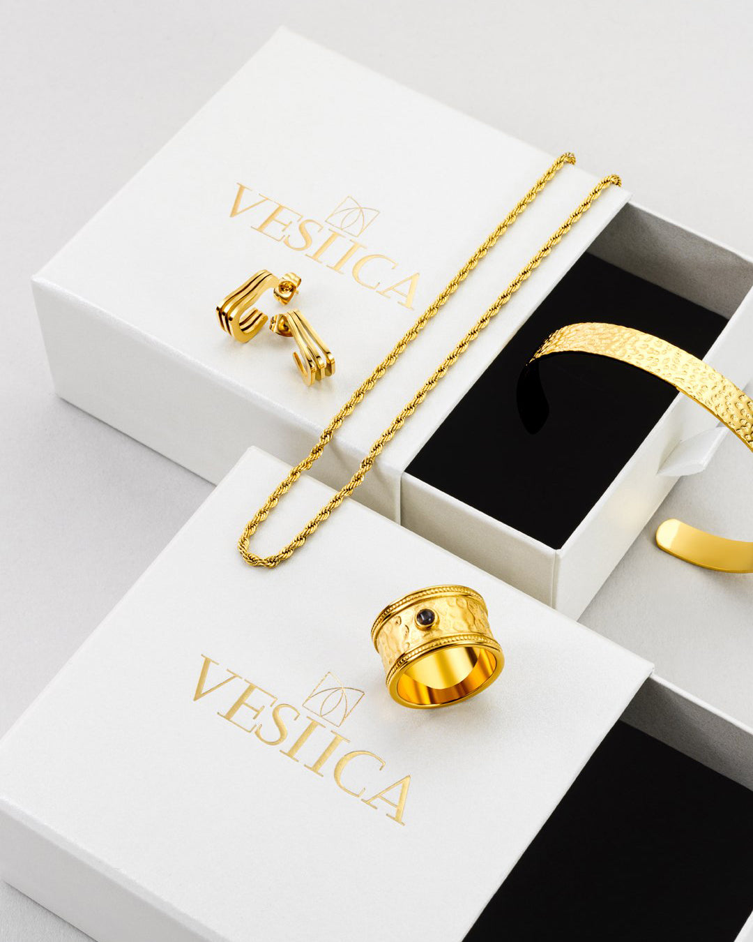 Collar Gabrielle Plateado