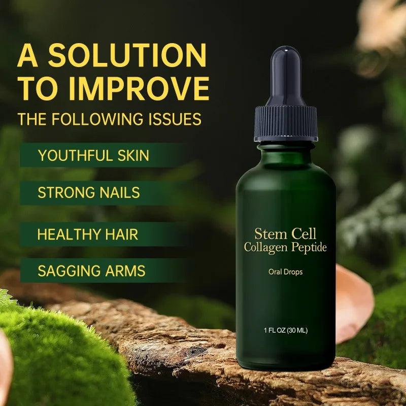 Beauty Tonic Oral Drops 30ml Enhance Complexion Anti Aging Firm Skin Nourish Blood Inner Health Daily Supplement