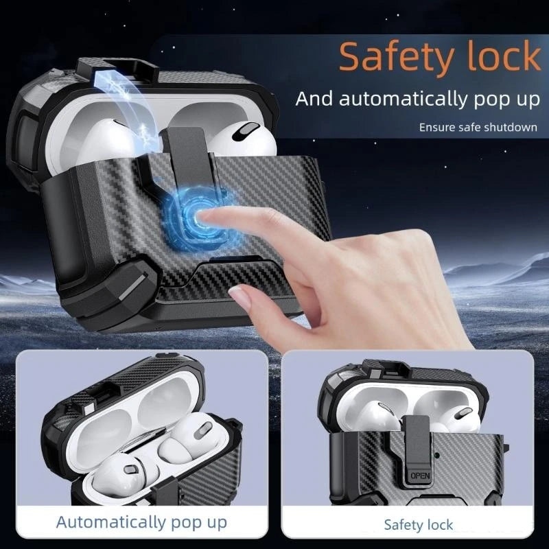 Anti Slip Phone Stand Wireless Charging Earphone Box for Pods 3rd Gen Case F19E