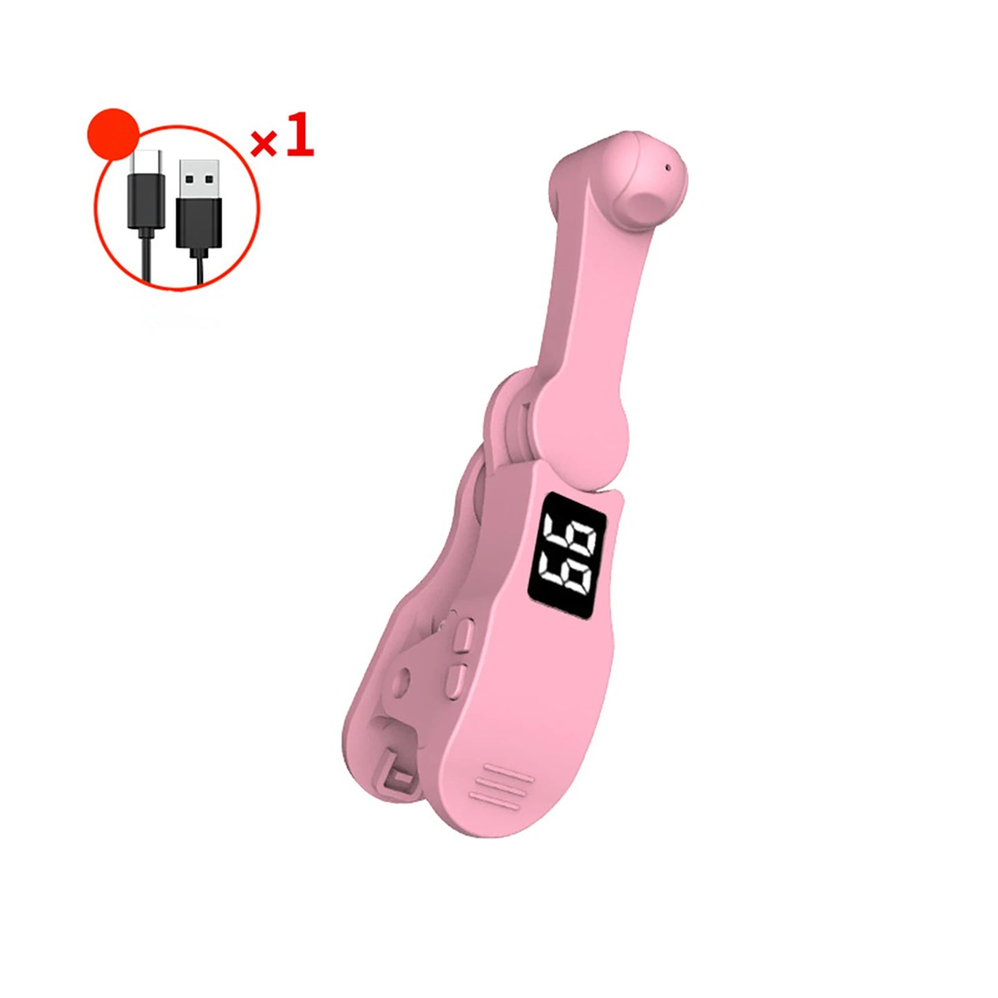 Auto Screen Clicker Tapper w/Power Cable For Smart Phone Apps Video Live Streaming Gadget Fast Click Cell Phone Screen Tapper