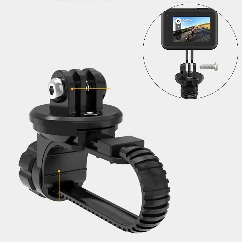 Bicycle Handlebar Computer Holder For-Garmin-Bryton-WAHOO Bike Accessories Flat Handlebar Bikes Computer Mount Cycling Parts