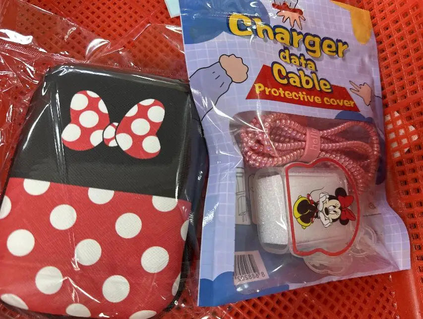 Cartoon Cable Protector for iPhone / iPad 18W/20W Charger Case Cable Organizer Phone Wire Organizer Accessories Cable Management