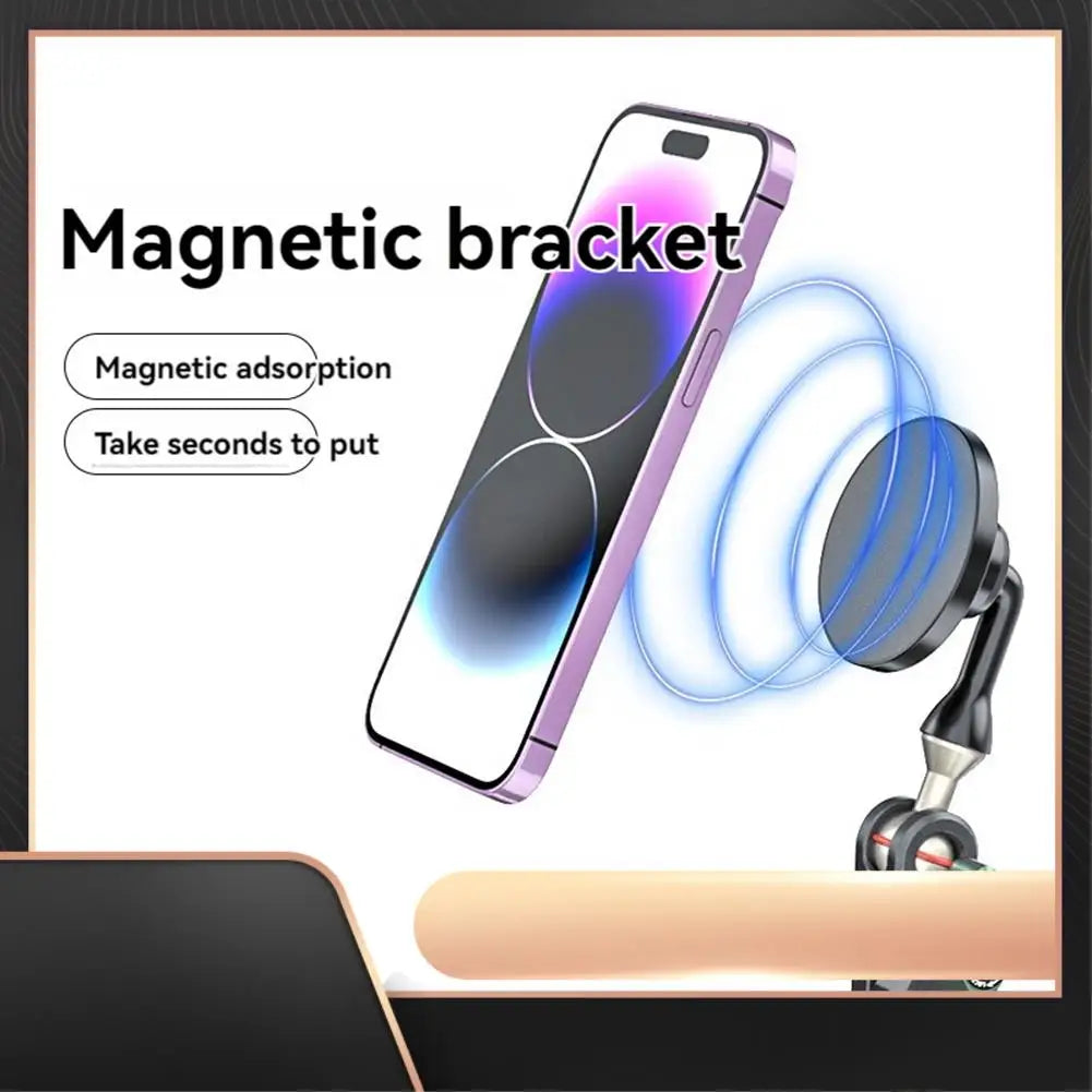 360° Magnetic Mobile Phone Holder For Smartphone Tripod Mount Adapter For Magsafe Case Phone Stand Accessories