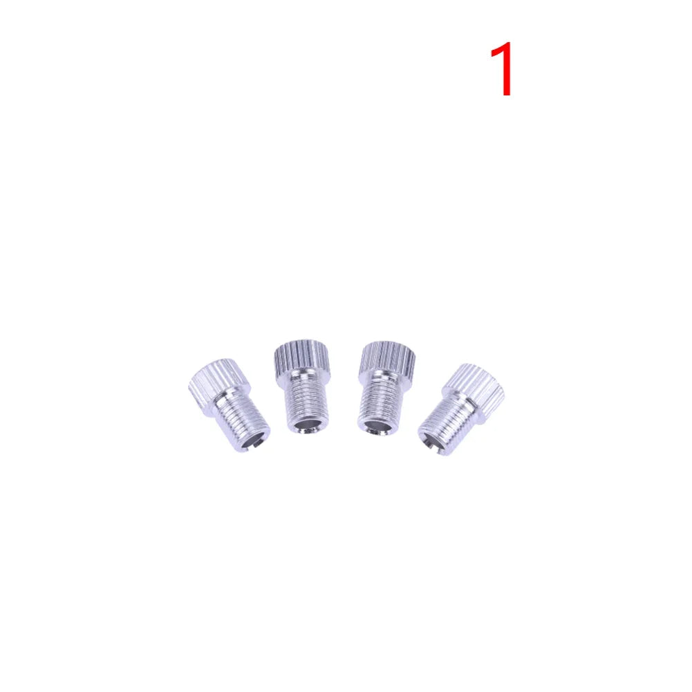 4/8Pcs Presta To Schrader Bike Valve Adapter Bicycle Tire French Valve Adapters Cycling Pump Air Nozzle Tube Tool Accessories