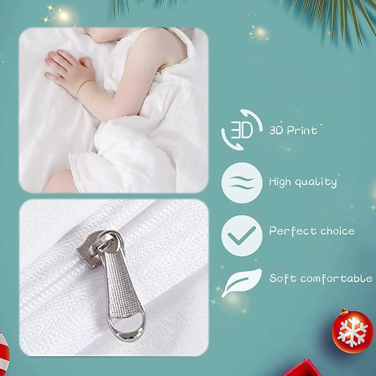 Pixar Red Panda Bedding Sets Duvet Cover Set King Size Children'S 3-Piece Set 1 Quilt Cover 100% Polyester  Home Comforter