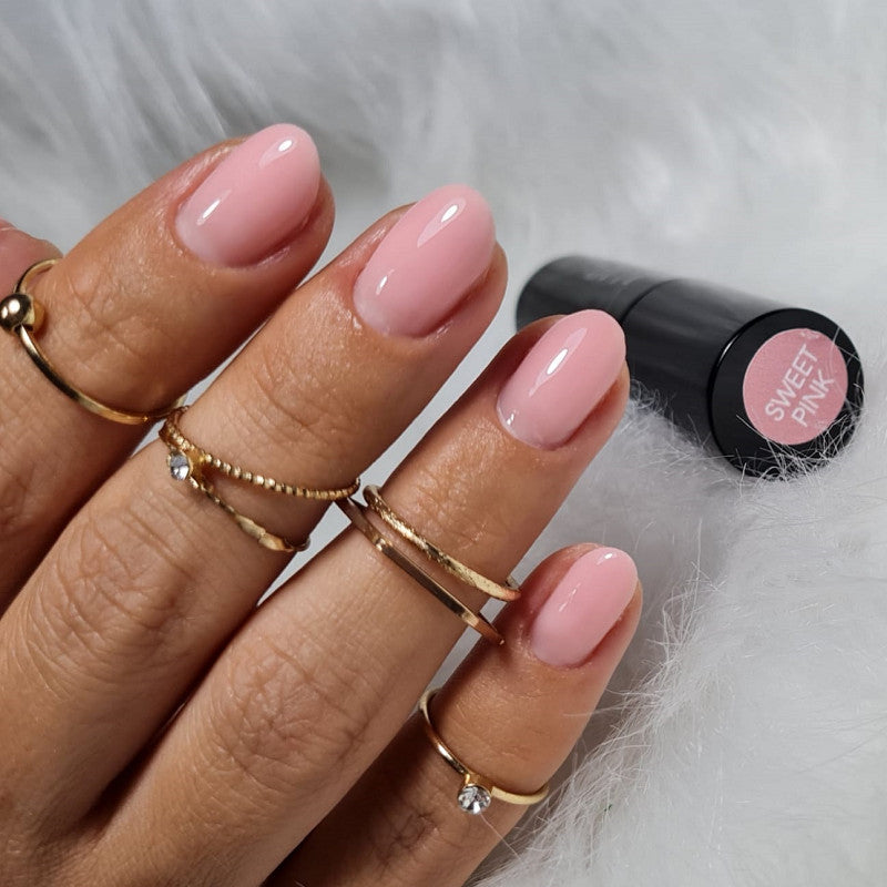 Gel Polish Base - Rubber Base - Sweet Pink 15ml
