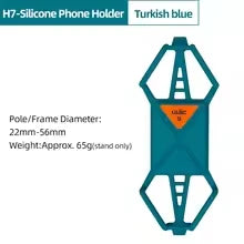 ULAC Motorcycle Bicycle Phone Stand 360° Rotatable Holder Suitable for IPhone Xiaomi All Bike Phone Stands Cycling Accessories