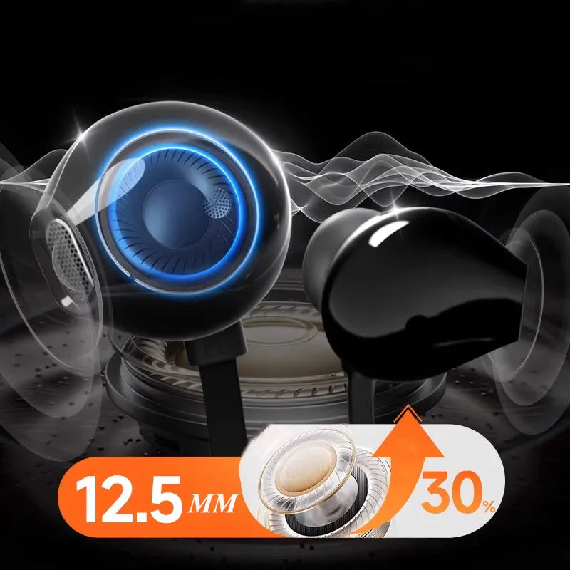 JBL TUNE 305C Wired Semi-in-ear Headphones Type-C Interface Built-in Microphone JBL Pure Low-Frequency Sound for Sports Call