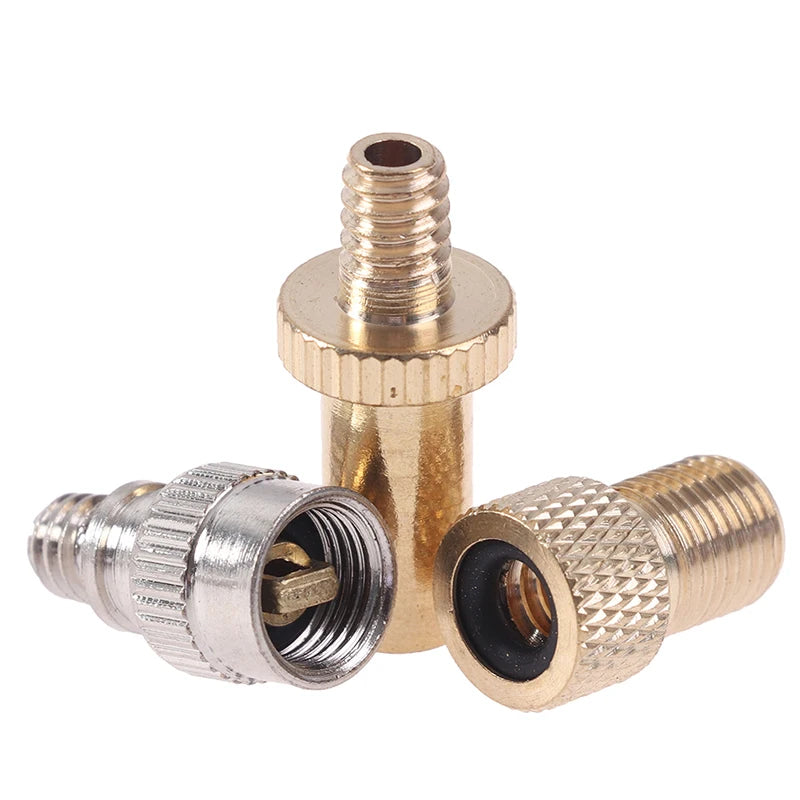 3Pcs Fiets Presta Aan Schrader Valve Adapters + Presta Valve Extension Pomp Gereedschap Voor Mountain Road Bike Valve adapter