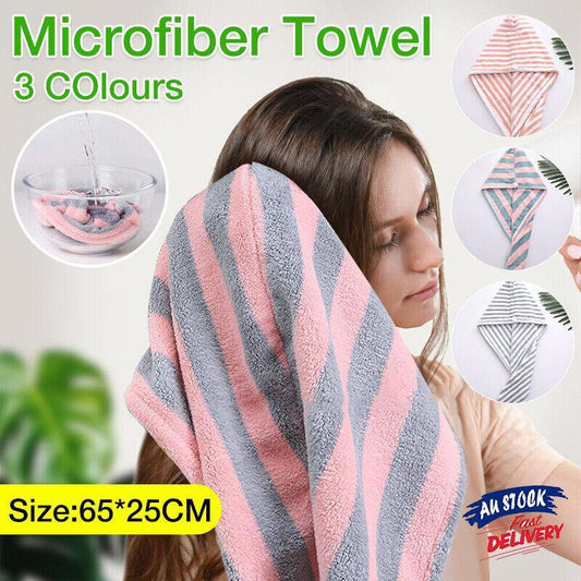 Magic Instant Dry Hair Towel Rapid Fast Drying Hair Towel Fast Absorbent Hat Cap