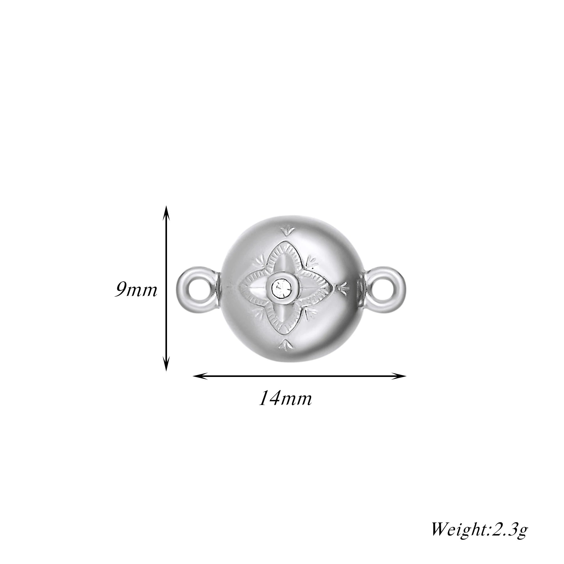 10Sets Wholesale Fashion Magnetic Clasps End Claps Connectors Pendant for DIY Bracelet Necklace Jewelry Making Findings