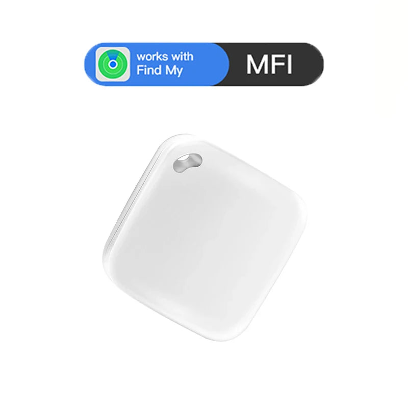 Smart Bluetooth GPS Tracker Work with Apple Find My APP ITag Anti Lost Reminder Device MFI Rated Locator Car Key Pet Kids Finder