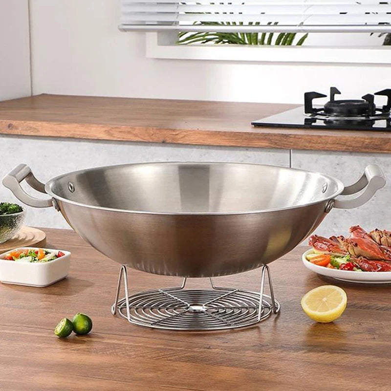 Stainless Steel Steaming Rack Multifunction Steamer Rack Pot Steaming Tray Grill Stand For Dumpling Egg Kitchen Cooking Utensils