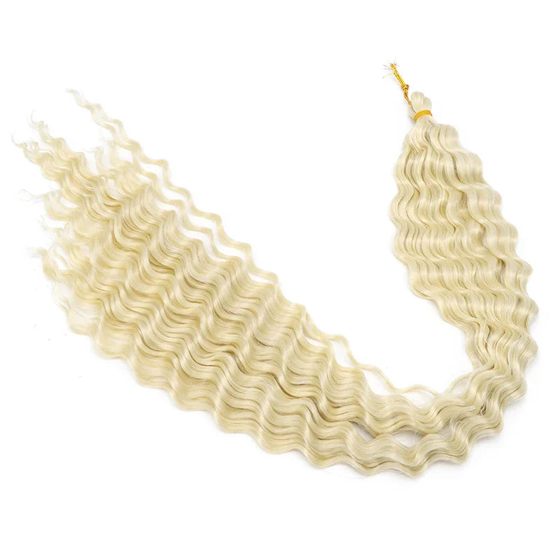 30 Inch Deep Wave Crochet Hair Extensions