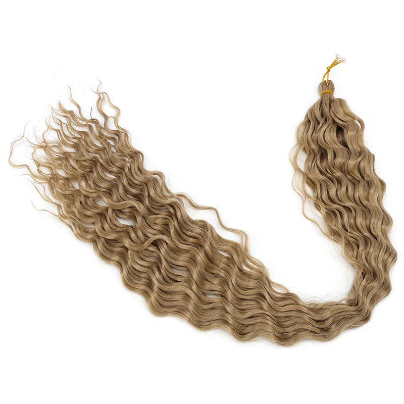 30 Inch Deep Wave Crochet Hair Extensions