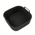 1 square silicone air fryer liner is reusable and can be used for dishwasher cleaning, ovens, baking tools, and kitchen gadgets