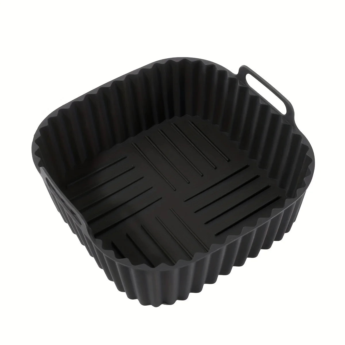 1 square silicone air fryer liner is reusable and can be used for dishwasher cleaning, ovens, baking tools, and kitchen gadgets