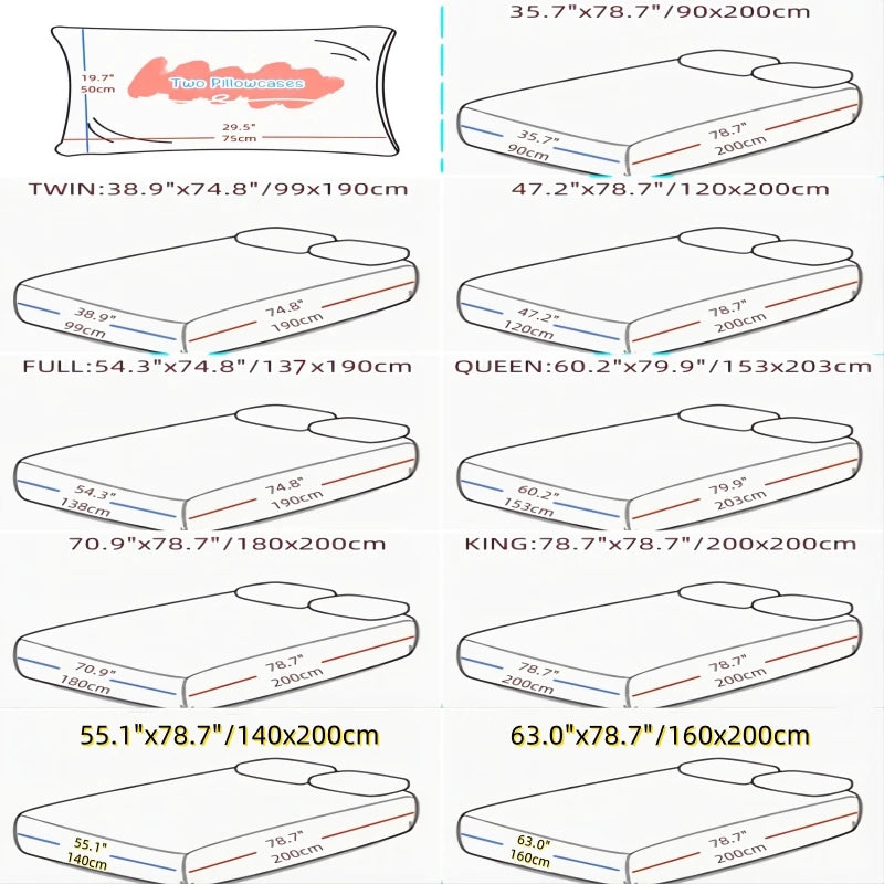 Kuup 3pc Satin luxury Solid Color Bed Fitted Sheet and Pillowcase Upscale Adjustable Mattress Covers 4 Corners With Elastic Band