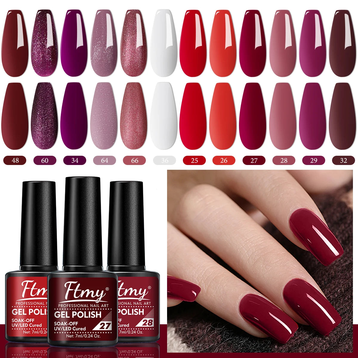12 colors --- nail gel new product set high saturation color gel firm and durable nail gel is necessary for salon nail DIY nail