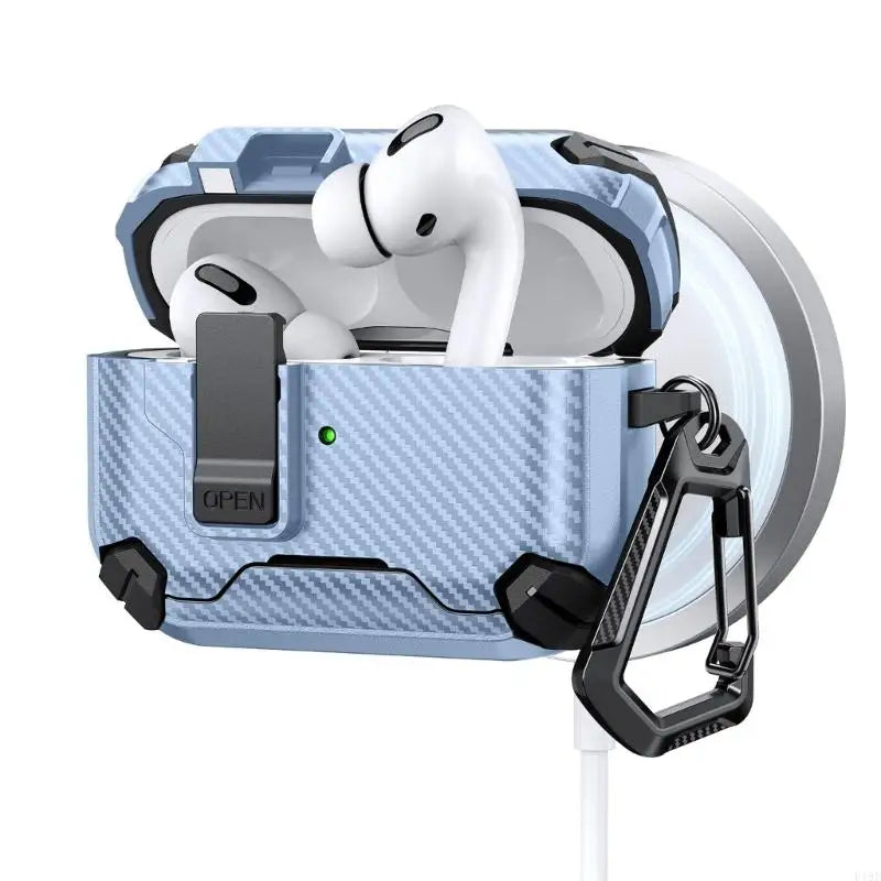 Anti Slip Phone Stand Wireless Charging Earphone Box for Pods 3rd Gen Case F19E