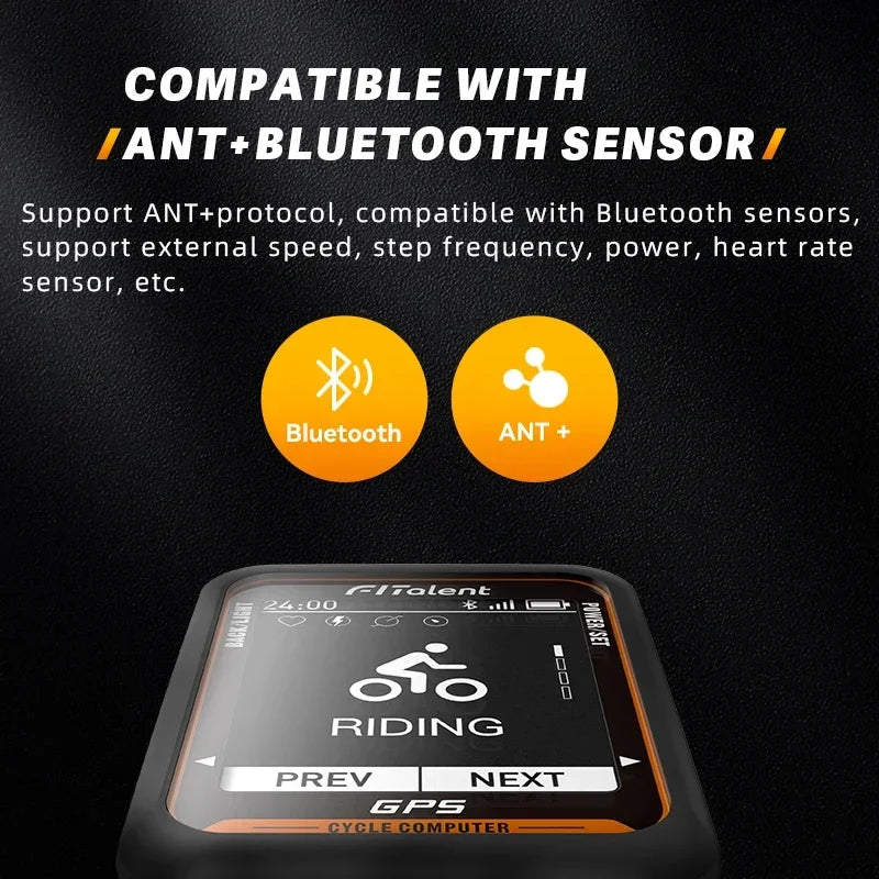 2025/Bicycle Accessories Universal Bicycle Computer Gps Navigation Cycle Speedometer For Bike