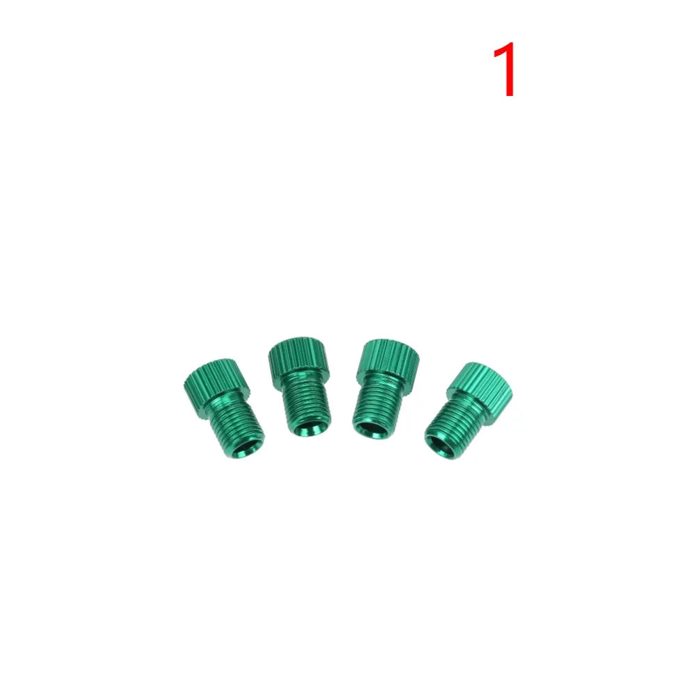 4/8Pcs Presta To Schrader Bike Valve Adapter Bicycle Tire French Valve Adapters Cycling Pump Air Nozzle Tube Tool Accessories