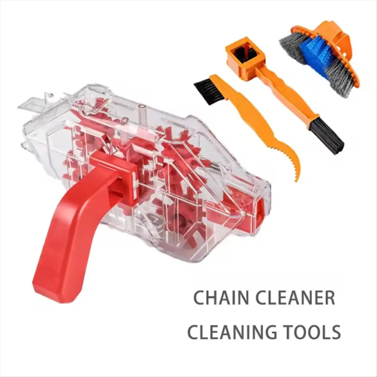 Chain Cleaner Bicycle Tools Cleaning Bicycle 3D Chain Brush Wash Tool Set Mountain Bike Road Fixie Bike Accessories
