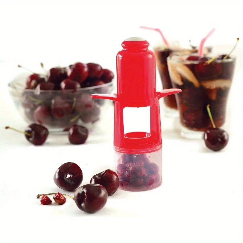 Creative Cherry Pitter Seed Remover Kitchen Gadget Easy to Use Cherry Pit Remover Tool