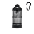 1/2/3 Layer Protein Powder Box Plastic Portable Funnel Fitness Supplement Bottle Durable with Mountaineering Buckle Snack Can