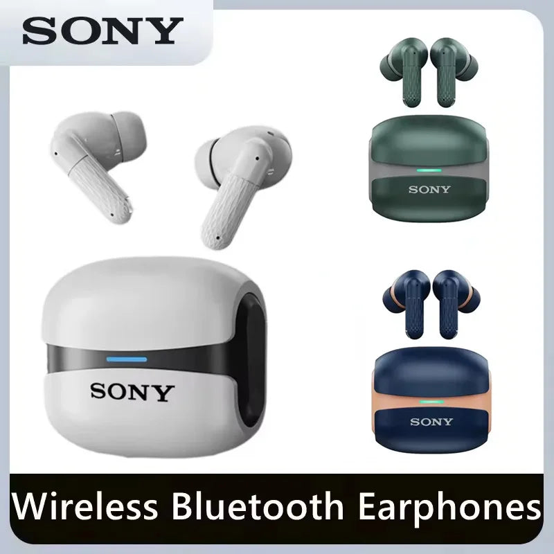 SONY Wireless Earphone Bluetooth Headphones TWS Mini Earbuds 13mm Large Horn Headphones HIFI Sound Earphones For IPhone Samsung