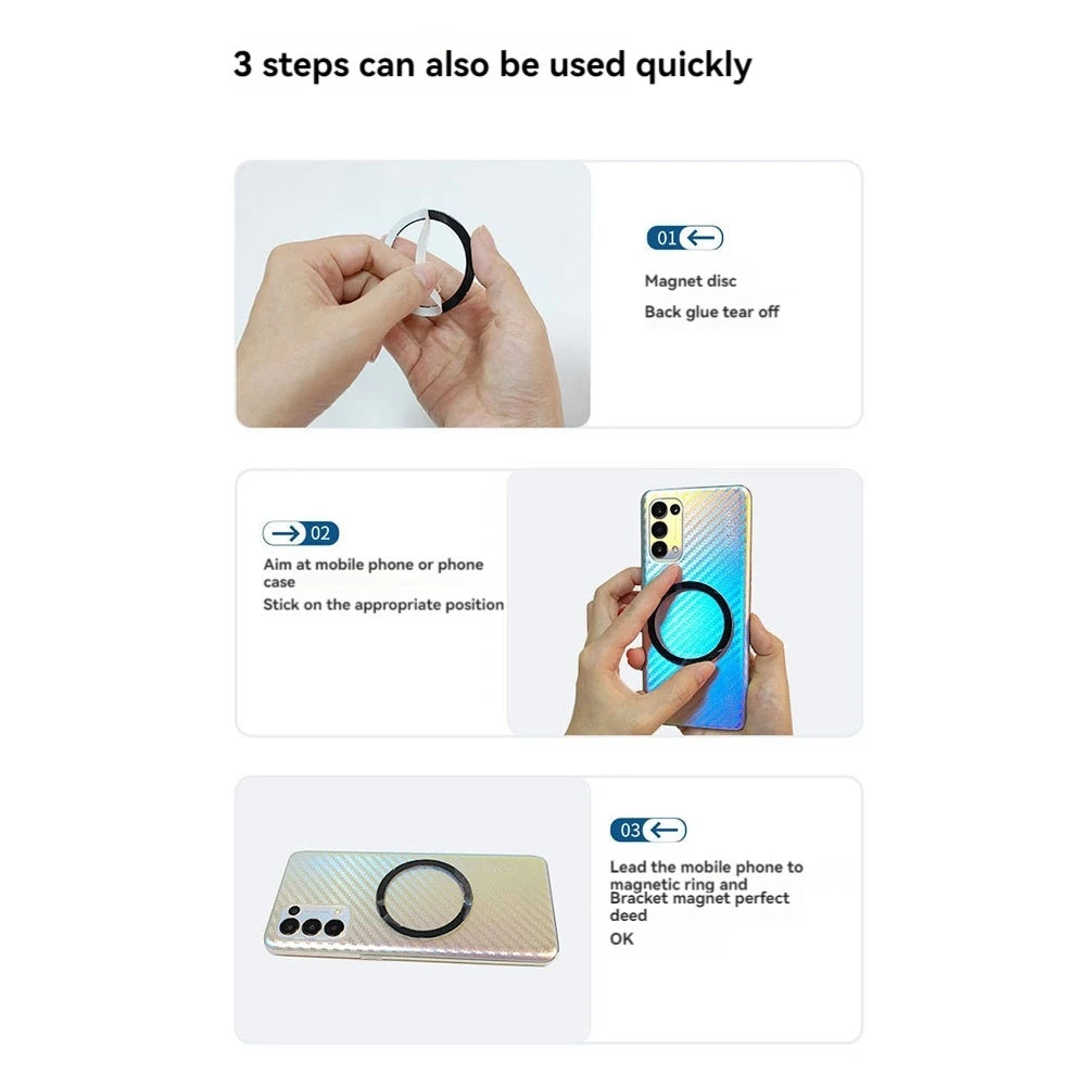 360° Magnetic Mobile Phone Holder For Smartphone Tripod Mount Adapter For Magsafe Case Phone Stand Accessories