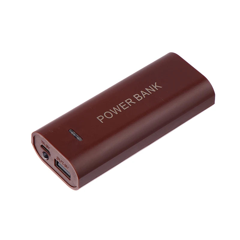 Replaceable Power Bank Case DIY 2Cell 18650 Battery Box For Smart Phone Charge 5V 1A For 18650 Battery With Indicator Light