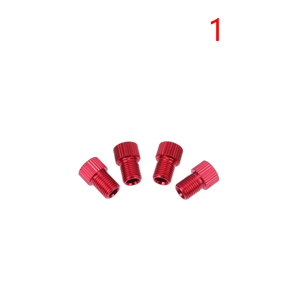 4/8Pcs Presta To Schrader Bike Valve Adapter Bicycle Tire French Valve Adapters Cycling Pump Air Nozzle Tube Tool Accessories
