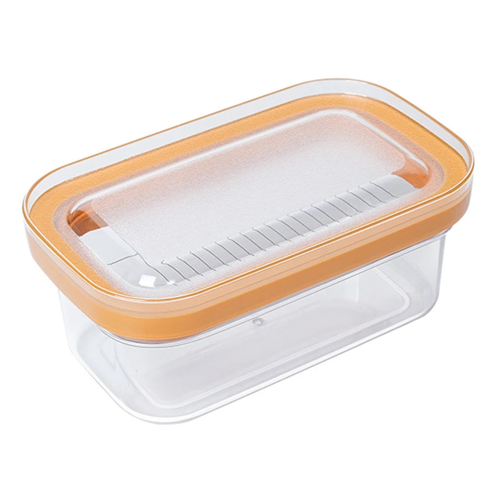 Refrigerator Butter Dish Box With Lid Slicers Case Knife Gadget Kitchen Tool Fridge Storage Lid Cutter Slicing Cheese Board Sets