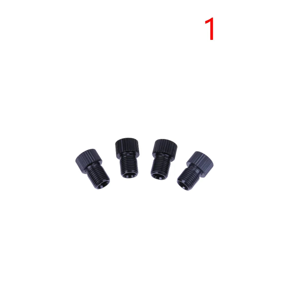 4/8Pcs Presta To Schrader Bike Valve Adapter Bicycle Tire French Valve Adapters Cycling Pump Air Nozzle Tube Tool Accessories