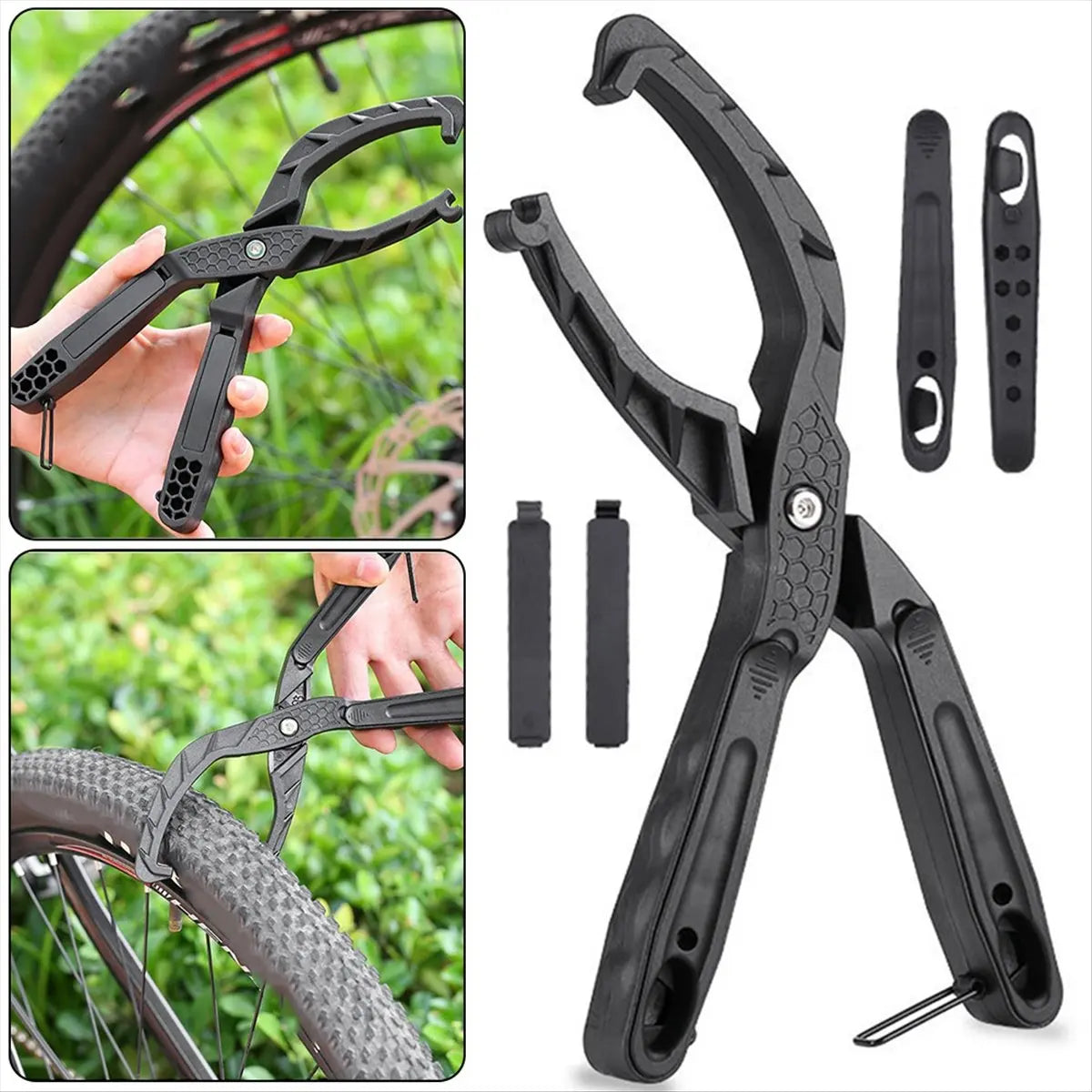 Bike Tire Pliers Multifunctional Bike Tire Lever Tire Repair Kits Mountain Bike Wheel Repair Road Cycling Accessories