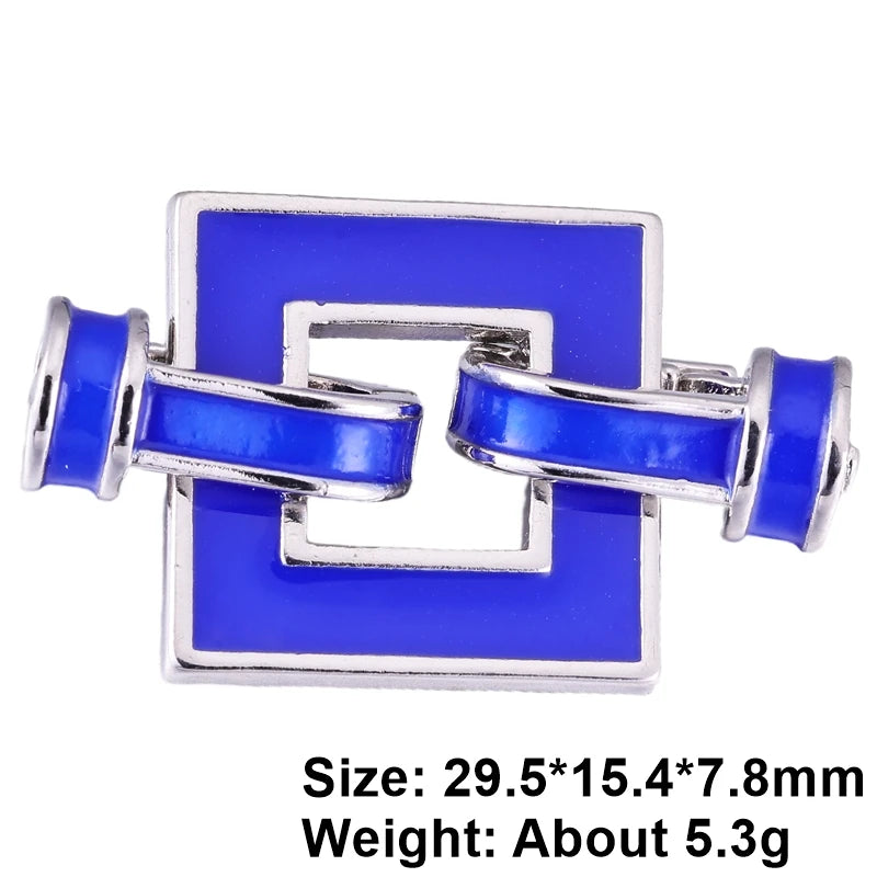 Juya 18K Gold Plated Decorative Connector Fastener Clasps Accessories For DIY Women Needlework Beads Gems Pearls Jewelry Making