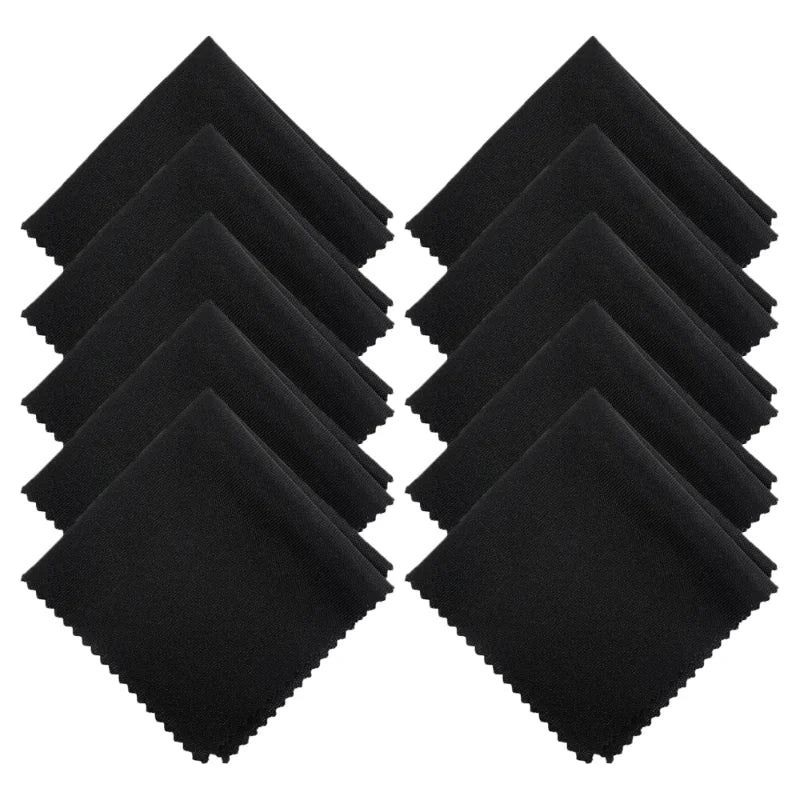 10Pcs Microfiber Cleaning Cloth for Computer TV Camera Laptop Cleaning Wipes Mobile Phone Screen Glasses Cleaning Accessories