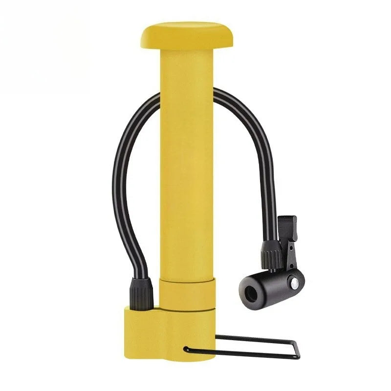 For MTB Bicycle Pump 80 PSI Bike Manual Cycling Accesories for West Biking Air Pump Balloon Tire Inflator Valve Floor Pump