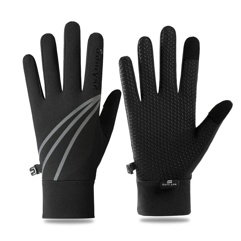 Winter Cycling Gloves for Men Women Warm Fleece Biking Glove for Riding Bicycle Gloves Waterproof Touchscreen Accessories