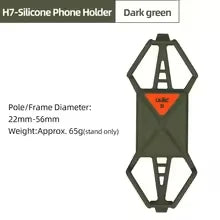 ULAC Motorcycle Bicycle Phone Stand 360° Rotatable Holder Suitable for IPhone Xiaomi All Bike Phone Stands Cycling Accessories