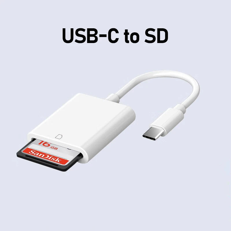 OTG Adapter HDMI 3 5 mm Jack SD TF Lightning USB-C HUB Docking Station for iPhone Mobile iPad Tablet MacBook Laptop Accessories
