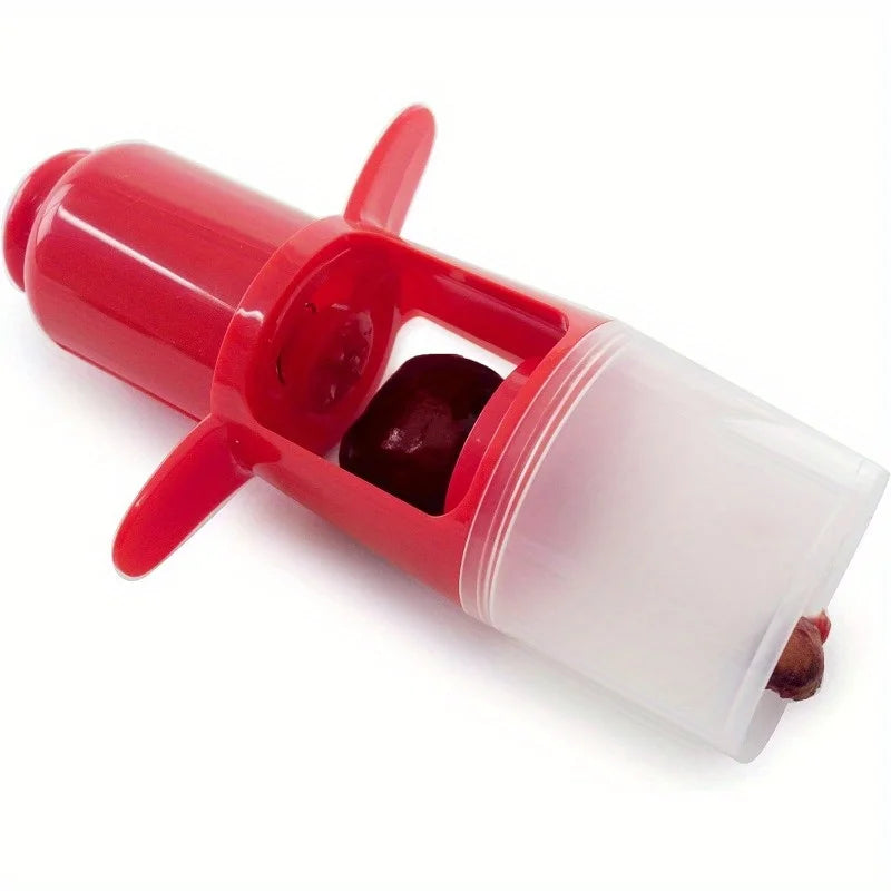 Creative Cherry Pitter Seed Remover Kitchen Gadget Easy to Use Cherry Pit Remover Tool