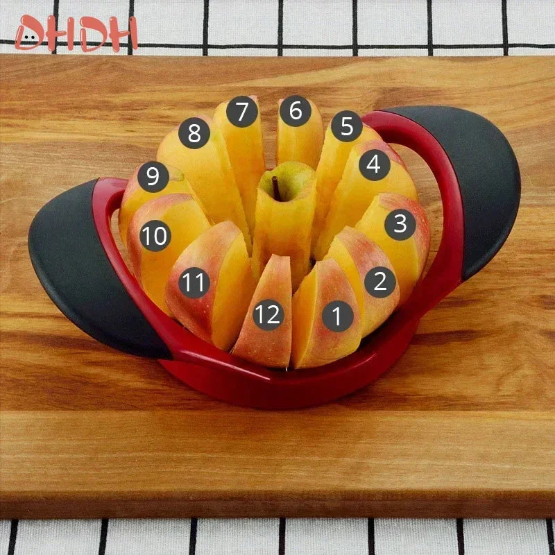 KONI Watermelon Slicer Cutter Stainless Steel Creative Windmill Shape Large Size Convenient Fruit Dividers Kitchen Gadgets Items