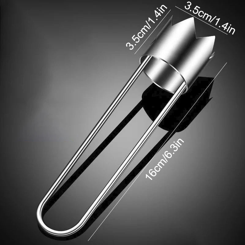 Stainless Steel Fruit Core Remover Apple Pear Bell Peppers Pitter Extractor Tool Versatile Vegetable Core Puller Kitchen Gadgets