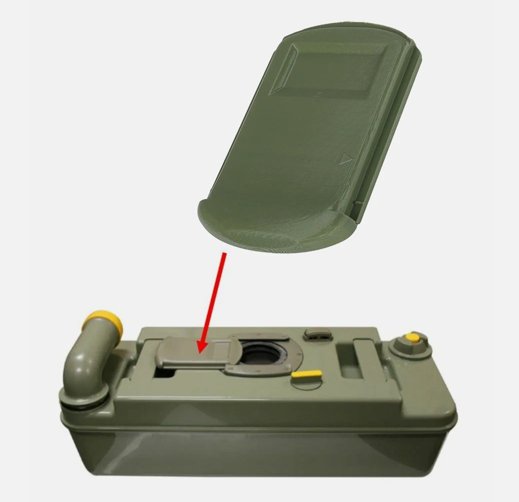 Sliding Cover Fit For Thetford Cassette Toilets C2 C3 C4 2133374 Caravan Motorhome Replacement Parts