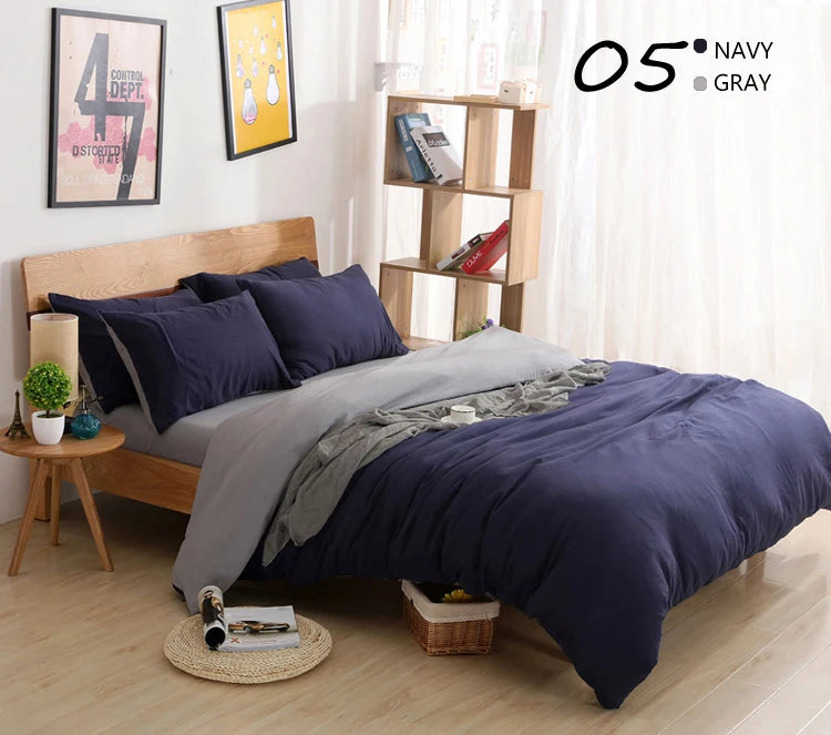 Black Bedding Russia Euro Family Size Duvet Cover set Bedding Sets Custom Size Bedclothes Single Queen Double Super King